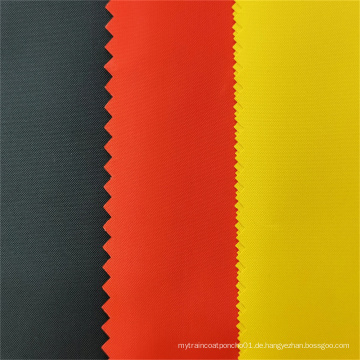 Obl21-029 Polyester Taft 190T PVC-Beschichtung für Regenmantel